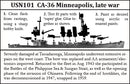CA-36 Minneapolis, Late War