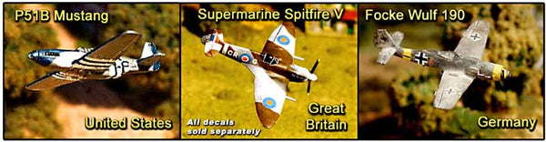 World War II Fighter Planes – GHQ Models